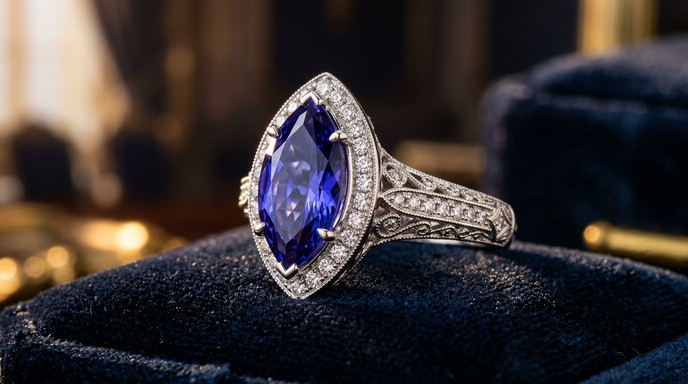 Marquise Empress Ring